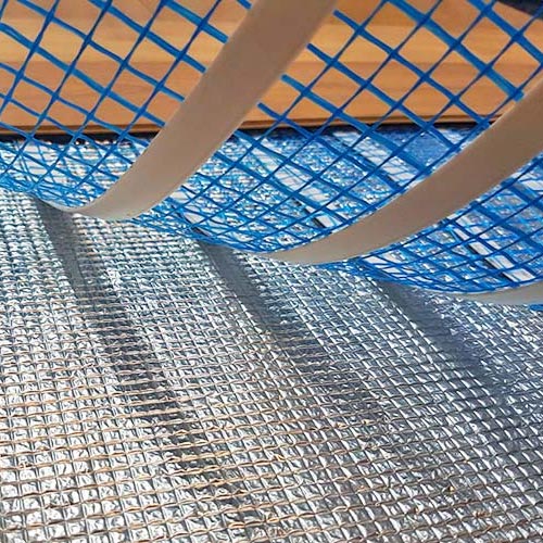 GRID © electric underfloor heating with diffused radiation